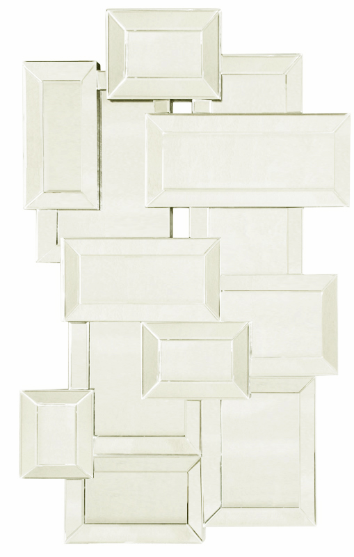 MC009 Wall décor art mirror on mirror rectangular modern